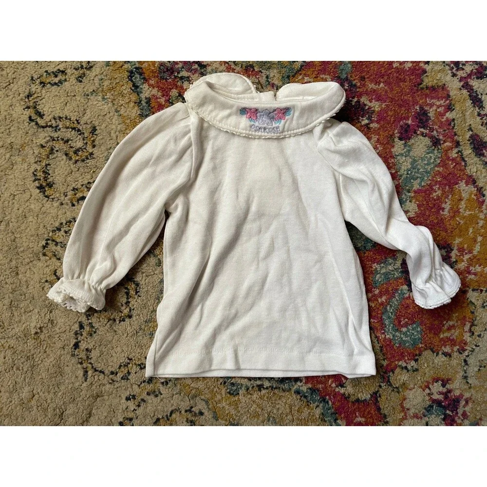 Vintage OshKosh Floral long sleeve shirt